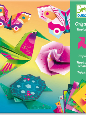 Tropics Origami Paper Craft Kit