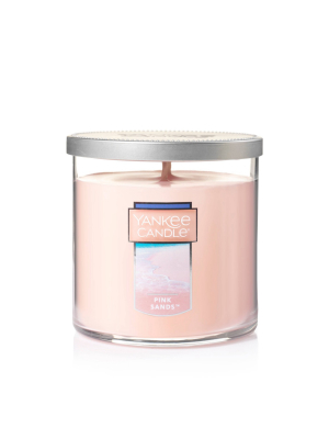 14.5oz Lidded Glass Jar 2-wick Pink Sands Candle - Yankee Candle