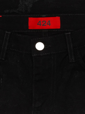 424 4 Pocket Denim Pant - Black