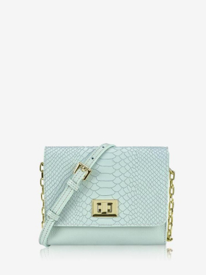 Gigi New York Blue Catie Crossbody Bag