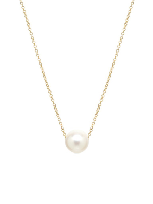 14k Large Pearl Choker Necklace