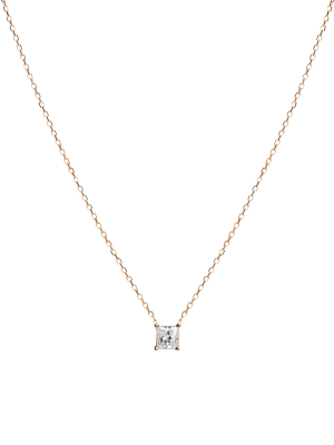 Large Diamond Pendant Necklace
