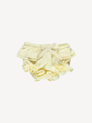 Fin & Vince Ruffle Bloomer - Buttercream