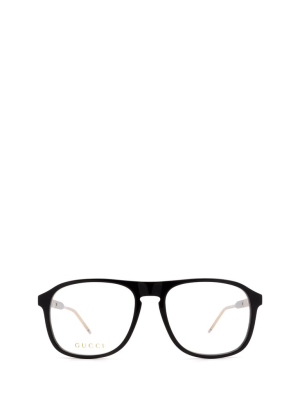 Gucci Eyewear Square Frame Glasses