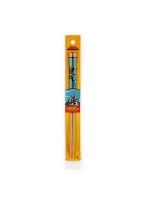 Just Funky My Hero Academia Deku & All Might Bamboo Chopsticks Set