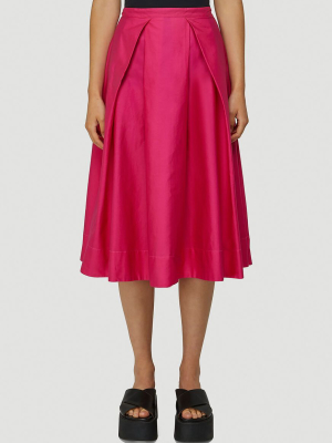 Marni Tailored Pleated Skirt