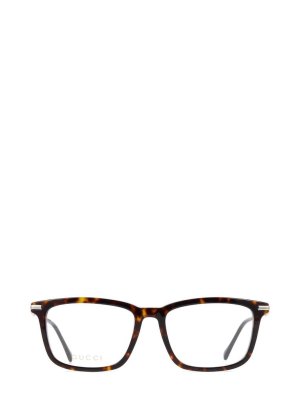 Gucci Eyewear Rectangle Frame Glasses