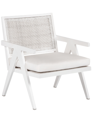 St Vincent Outdoor Lounge Chair – White
