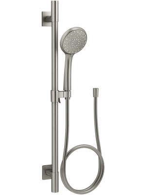 Kohler K-99243-g Awaken 1.75 Gpm Multi Function Hand Shower Package With Masterclean Sprayface - Vibrant Brushed Nickel