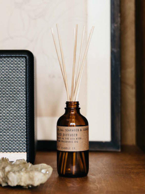 Teakwood & Tobacco– 3.5 Fl Oz Reed Diffuser