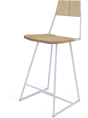 Clarkester Counter Stool - Maple