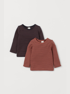 2-pack Ribbed Tops