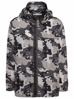 Off-white Camouflage Hooded Jacket