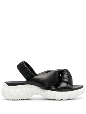 Miu Miu Sporty Chunky Sole Sandals