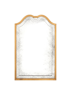 Etienne Mirror In Brass