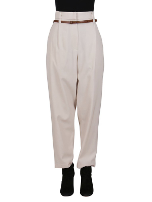 Brunello Cucinelli High Waisted Trousers