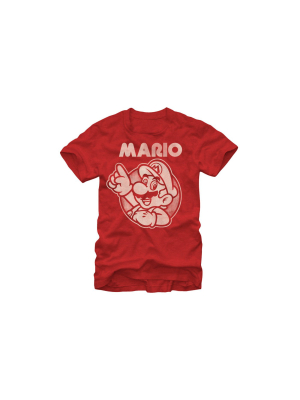 Men's Nintendo Mario T-shirt