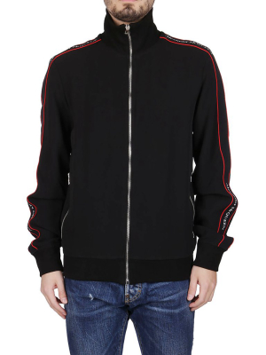 Alexander Mcqueen Logo Side Tape Track Jacket