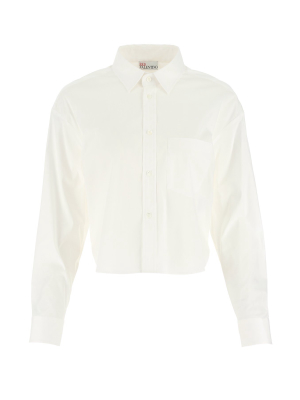 Redvalentino Chest Pocket Buttoned Shirt