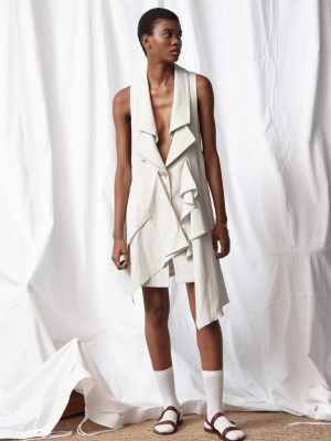 Panel Drape Vest