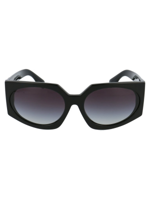 Burberry Eyewear Geometric Frame Sunglasses