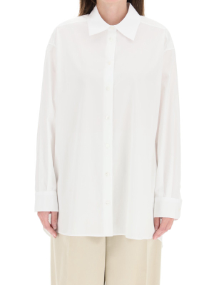 The Row Oversized Poplin Shirt