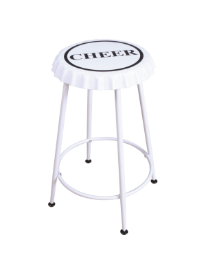 24"counter Height Barstool White - Acme Furniture