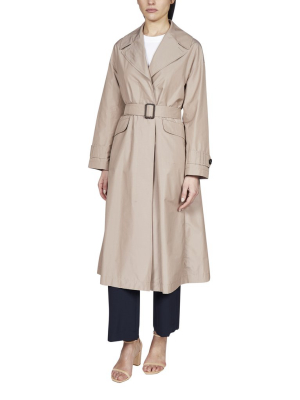 Max Mara The Cube Emper Belted Trench Coat