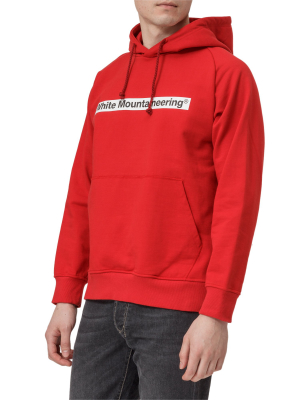 White Mountaineering Logo Patched Hoodie