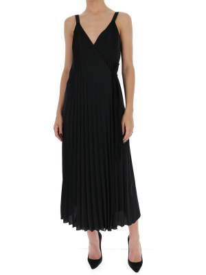 Prada Pleated Midi Dress