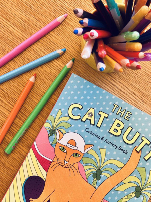 The Cat Butt Coloring And Activity Book