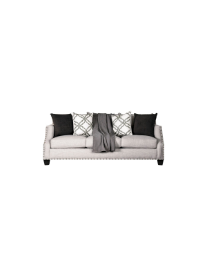 Burns Sofa Casual Gray - Iohomes