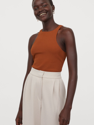 Crêped Tank Top