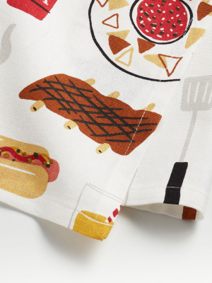 Backyard Barbecue Dish Towel