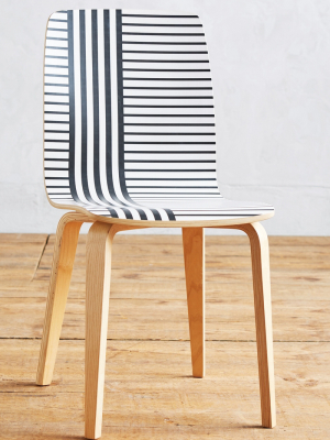 Striped Tamsin Dining Chair