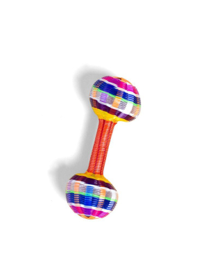 Dumbbell Woven Rattle