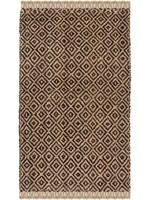 Natural Fiber Brown/natural Area Rug