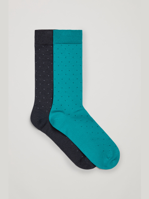 Micro-dot Socks