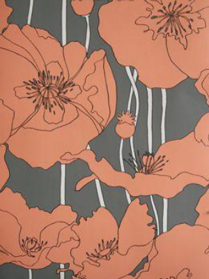 Arizona Wallpaper In Brown From The Hothouse By Suzy Hoodless Collection By Osborne & Little