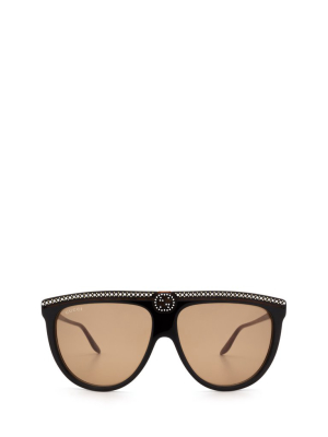 Gucci Eyewear Flat-top Sunglasses