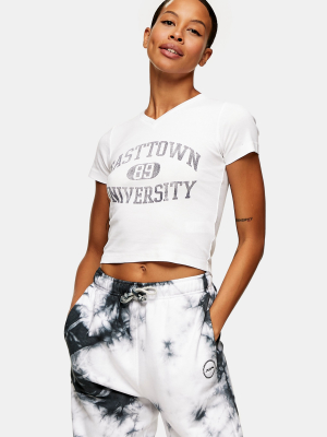 White East Town University T-shirt