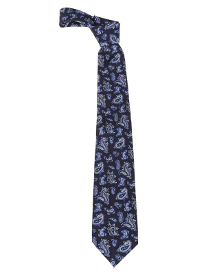 Etro Paisley Print Tie