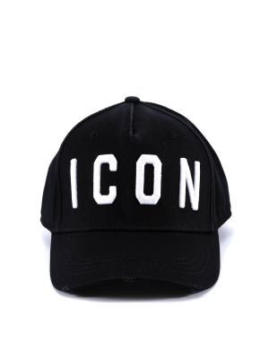 Dsquared2 Icon Logo Embroidered Baseball Cap