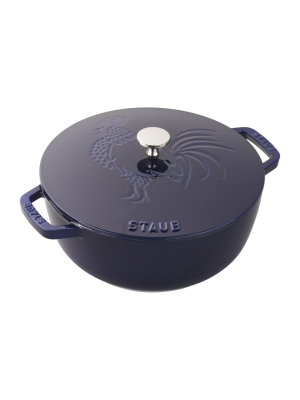 Staub 3.75-qt Essential French Oven Rooster Lid