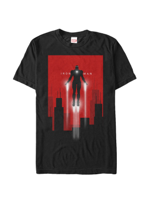 Men's Marvel Iron Man In Flight T-shirt