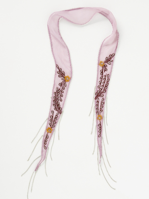 Chan Luu Elyse Fringed Scarf