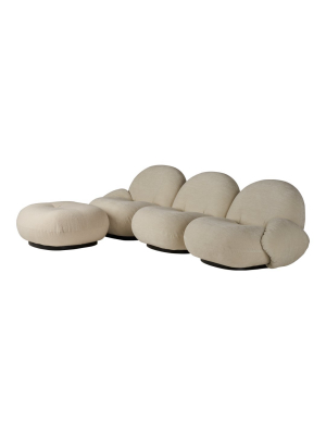 Pacha Sofa W/ Armrests + Ottoman Set