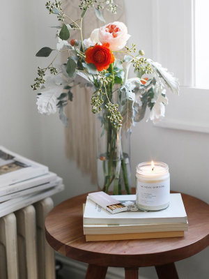 Sunday Morning Minimalist Candle