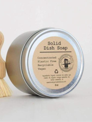 Solid Dish Soap - Plastic Free, Vegan, Zero Waste