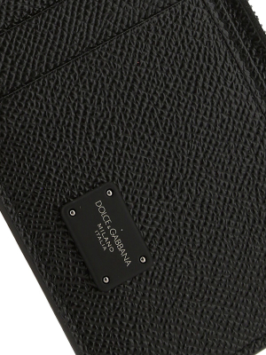 Dolce & Gabbana Zip-up Card Case